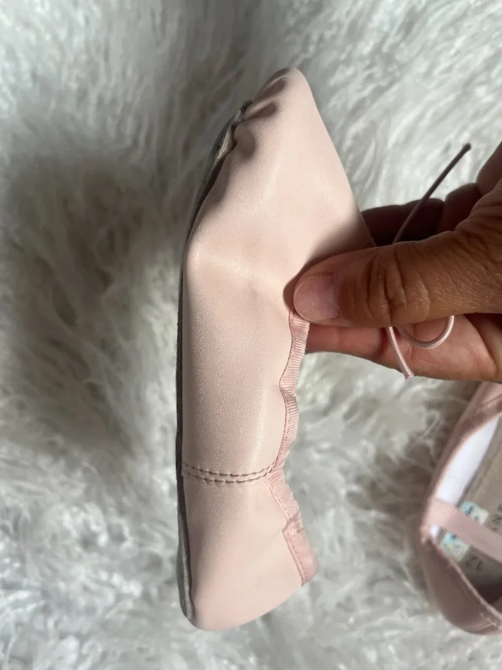 Danskin kids ballet shoes  size 12
